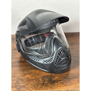 Stryker Paintball Full Face Mask Black Integrated Visor Goggles 136184-000